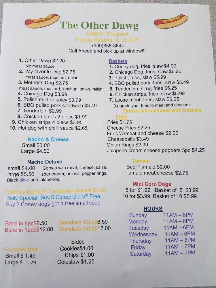 Other Dawg Menu image 2
